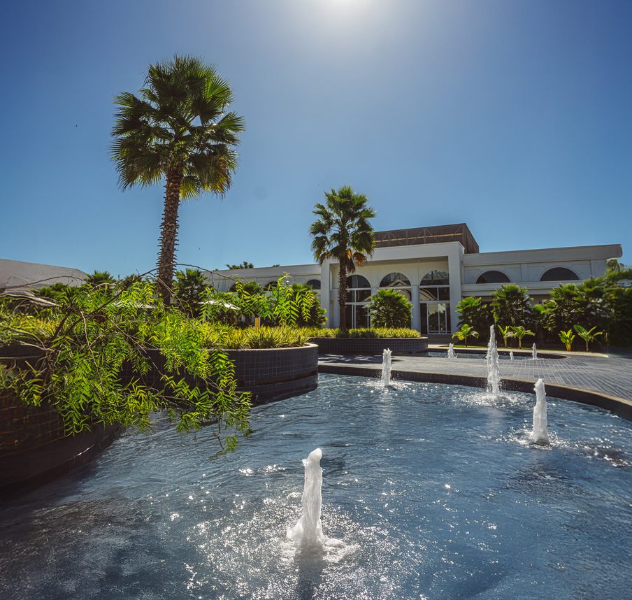 Fontes e piscina de Jurema