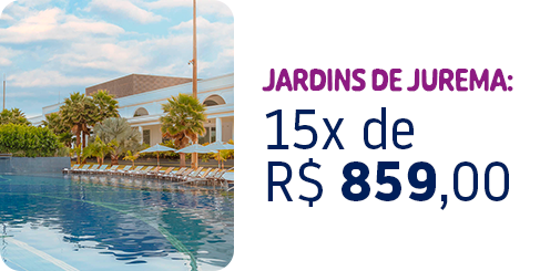 Jardins de Jurema: 15x de R$ 859,00