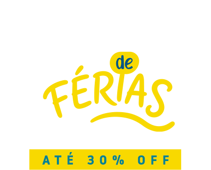 Temporada de Férias - Até 30% OFF