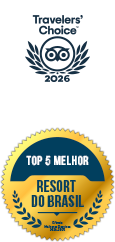 Selos Travelers' Choice 2026 e Top 5 Melhor Resort do Brasil