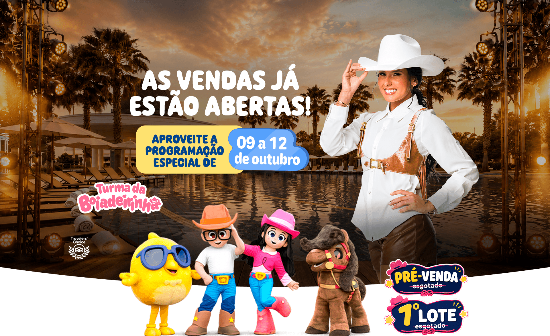 Jurema Águas Quentes - As vendas já estão abertas