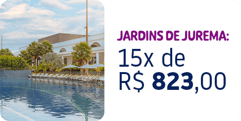 Jardins de Jurema: 15x de R$ 823,00